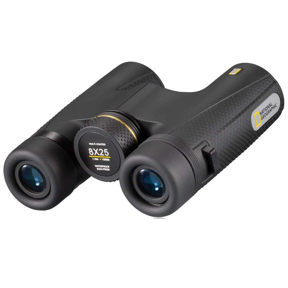 National Geographic Compact Waterproof Binoculars 8x25