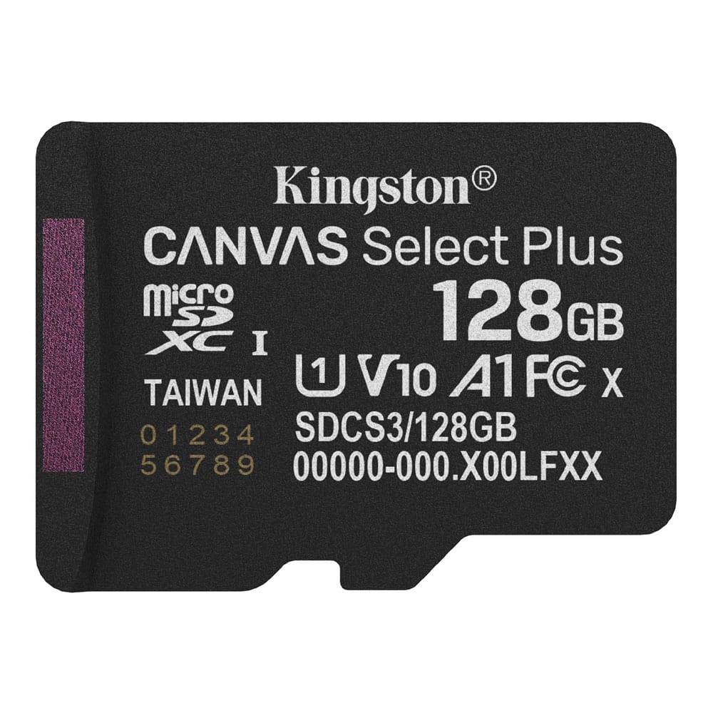 Kingston Canvas Select Plus MicroSD 150MBs Class 10 128GB with Adapter-image-c0902260912