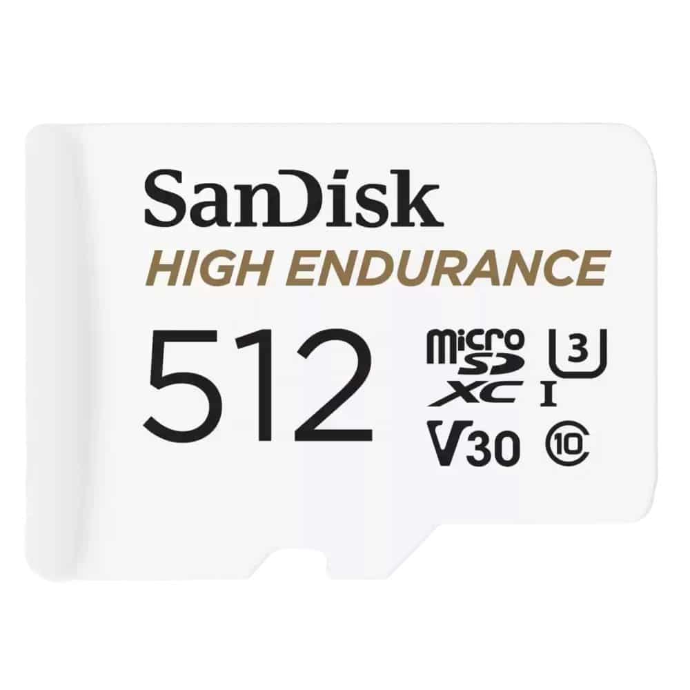SanDisk High Endurance 100MBs Micro SDXC Card with Adapter 512GB-image-c0907241115
