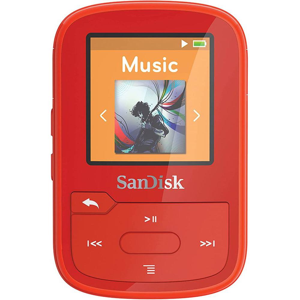 SanDisk Clip Sport Plus MP3 Player 32GB Red