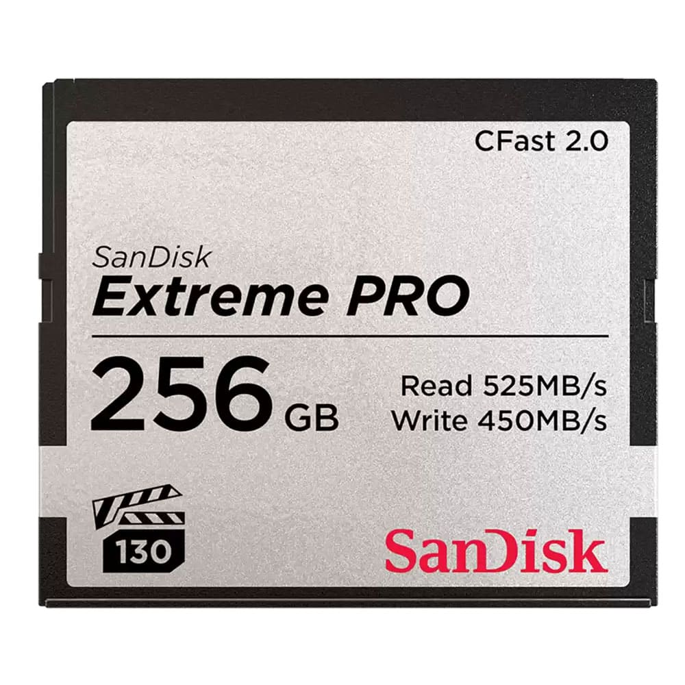 SanDisk Extreme PRO CFast 2.0 525MBs Memory Card 256GB-image-c1702261549