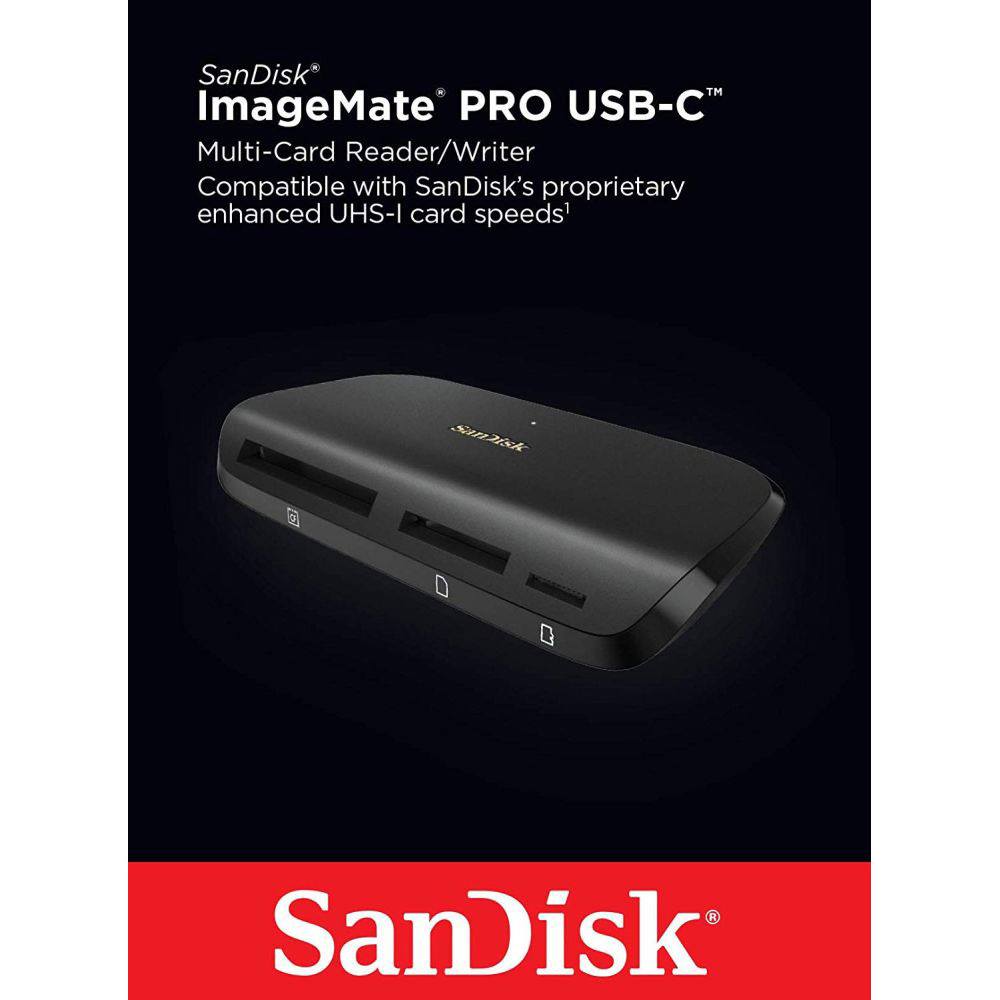 SanDisk ImageMate PRO USB-C Multi-Card Reader/Writer SDDR-A631-GNGNN