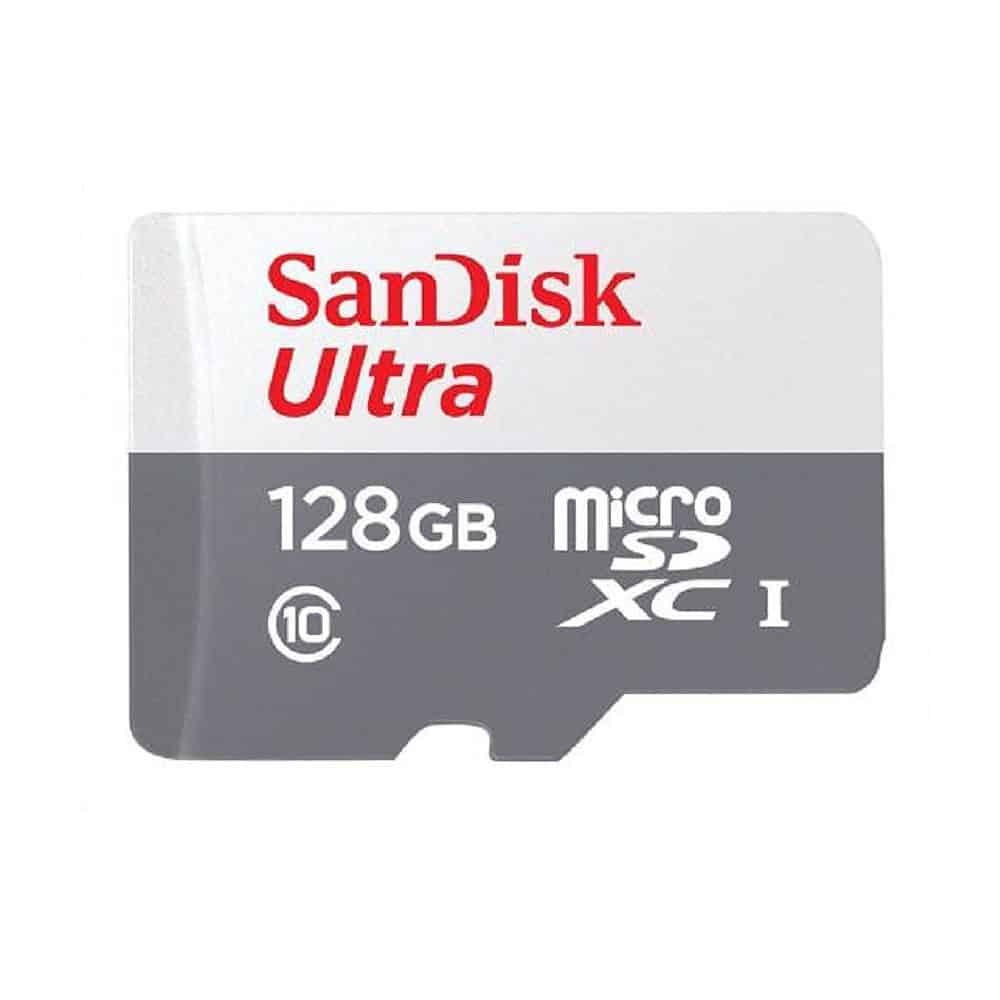 SanDisk Ultra Lite MicroSDXC Class 10 UHS-I 100MB/s Card with adapter- 128GB