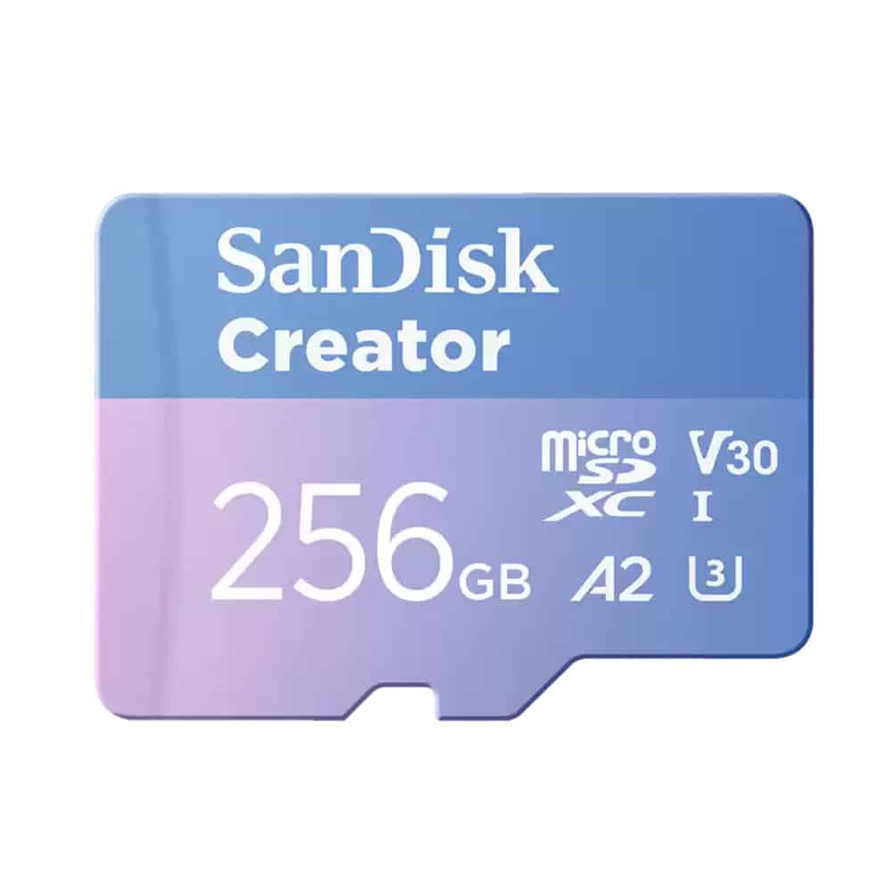 SanDisk Creator microSD Memory Card 256GB-image-c1506261232