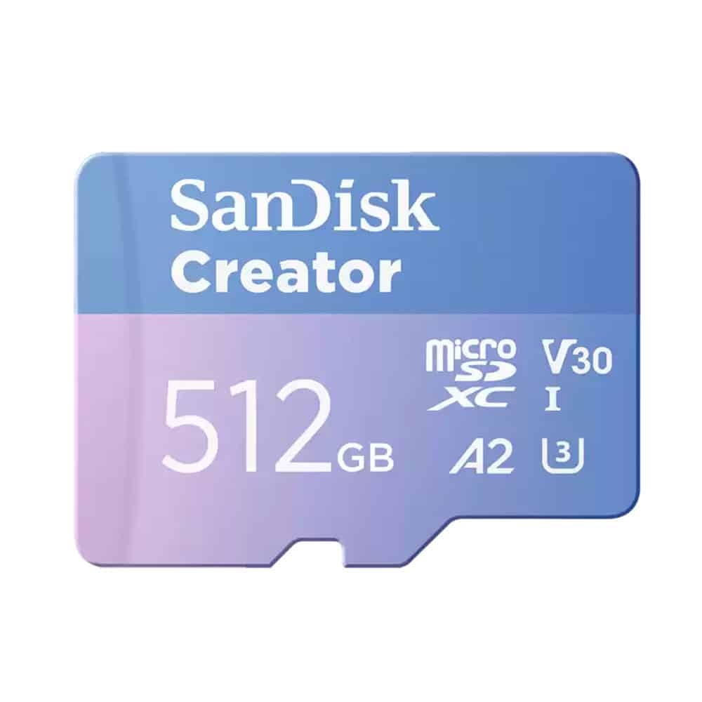 SanDisk Creator microSD Memory Card 512GB-image-c1506261233
