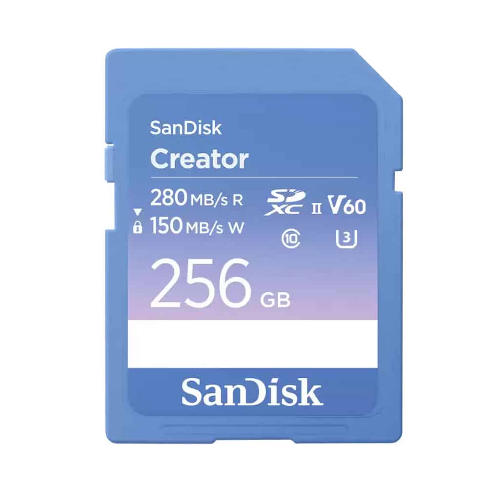 SanDisk Creator SD Memory Card UHS-II 256GB-image-c1506261122