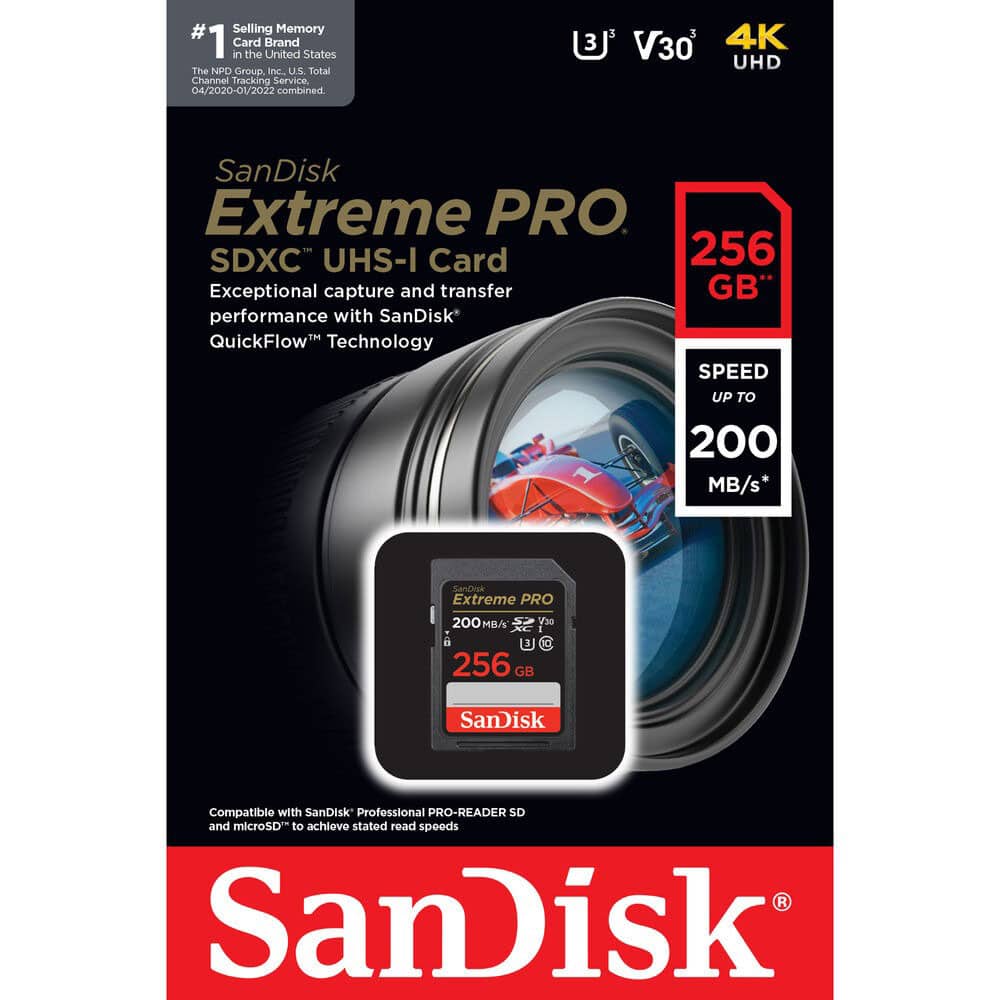 ○SDSDXXG-256G-JNJIP [256GB] 256GB SanDisk Extreme National Park