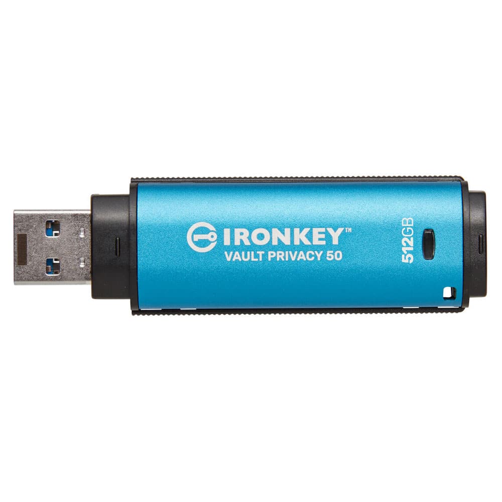 Kingston IronKey Vault Privacy 50 USB Flash Drive XTS AES Encrypted 512GB