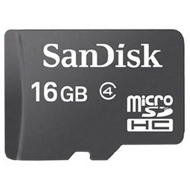 SanDisk Micro SDHC CLASS 4 16GB