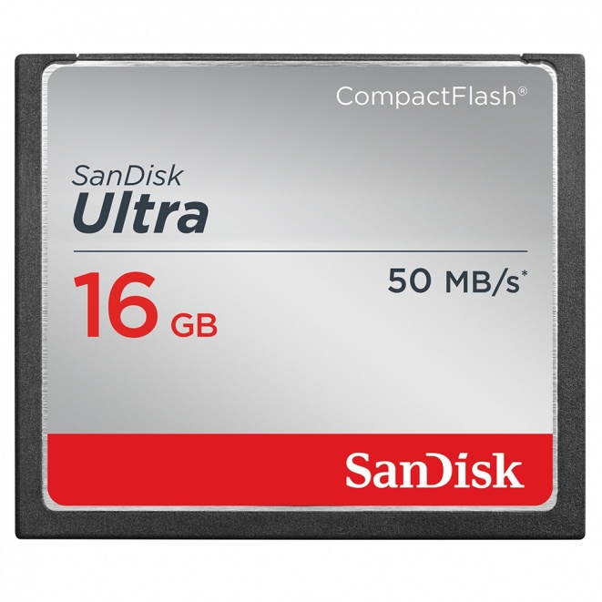 SanDisk Ultra 50MB sec Compact Flash Card 16GB