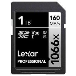 Lexar Professional 1066x SDXC UHS-I Card 1TB