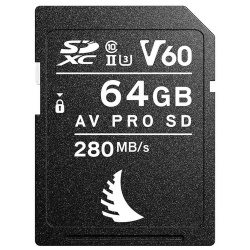 Angelbird AV PRO SD V60 MK2 UHS-II SDXC Memory Card 64GB