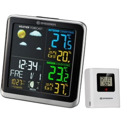 Bresser ClimaTemp TB Weather Station with LCD colour display
