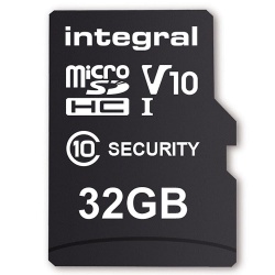 Integral Micro SD Card for Dash Cam Security Cam 4K Video V30 U3 High Endurance card 32GB