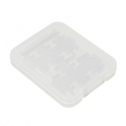 PLASTIC Memory Card Case 6Way