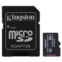 Kingston Industrial microSDHC Class 10 A1 pSLC Card 32GB