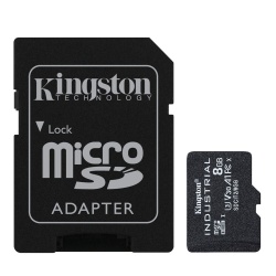 Kingston Industrial microSDHC Class 10 A1 pSLC Card 8GB