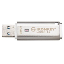 Kingston IronKey Locker+ 50 USB Flash Drive Encrypted 256GB