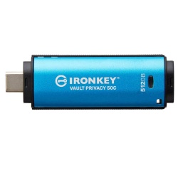 Kingston IronKey Vault Privacy 50 Type-C XTS AES Encrypted USB Flash Drive 512GB