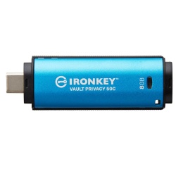 Kingston IronKey Vault Privacy 50 Type-C XTS AES Encrypted USB Flash Drive 8GB