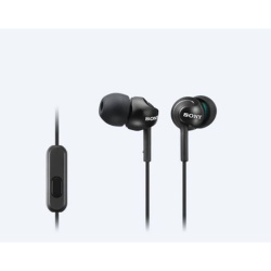 Sony MDREX110AP InEar Headphones Black