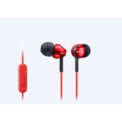 Sony MDREX110AP InEar Headphones Red