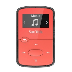 SanDisk Sansa Clip Jam MP3 Player 8GB Red
